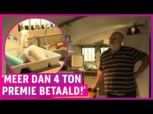 Arie woont illegaal in kas, gemeente wil hem dakloos maken!