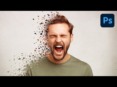 Photoshop Dispersion Effect in Just 3 Minutes! - Very Easy Tutorial