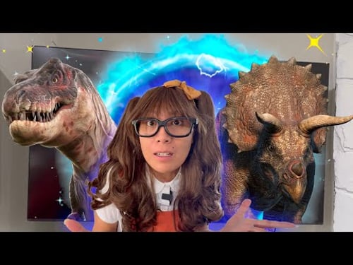 Carnivore vs Herbivore Dinosaurs for Kids Part 2 | Dinosaurs Take Over Soso’s House!