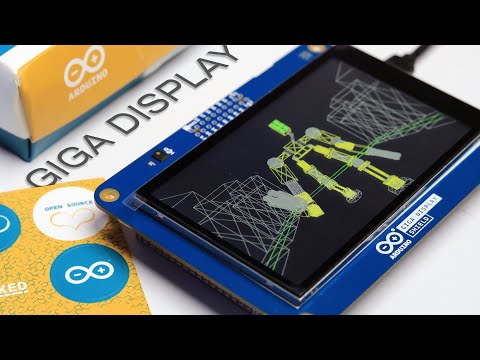 A Display From Arduino | Arduino GIGA Display Shield