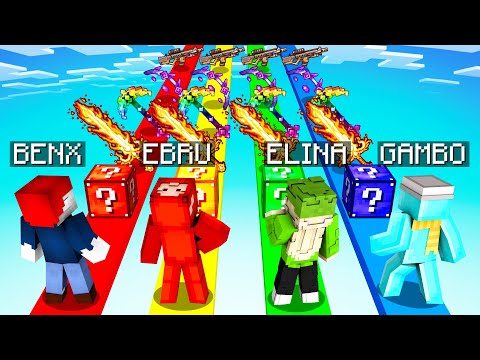 ICH FINDE GOTT OP AUSRÜSTUNG in LUCKY BLOCK RACE!