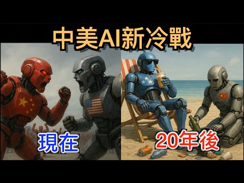 中美AI时代新冷戰,中國可能会慘敗的原因! 預測分析未來Ai時代的世界新格局。