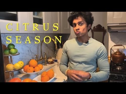 CELEBRATING CITRUS SEASON AND HOW TO SUPREME AN ORANGE - With Rajiv Surendra