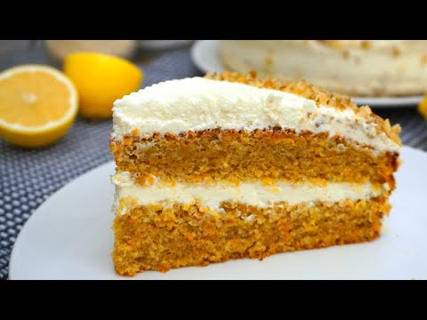 Морковный Торт с Необычным Кремом! Carrot Cake | Кулинарим с Таней