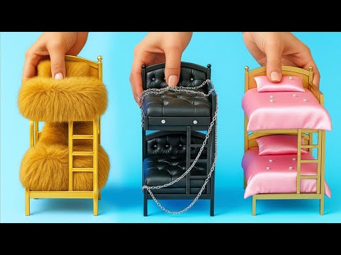 HOW TO MAKE A HOUSE WITH CARDBOARD ๐ต 1-Star VS 5-Star Makeover ๐ Cheap vs Billionaire