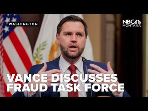 Vance highlights fraud task force efforts in first meeting packed with Cabinet members