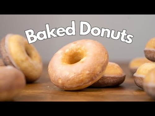 Irresistible Oven-Baked Donuts | A Healthier Treat for All
