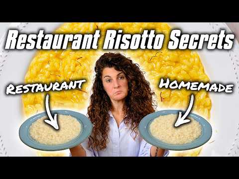 Why We (almost) Never Order Risotto in a Restaurant