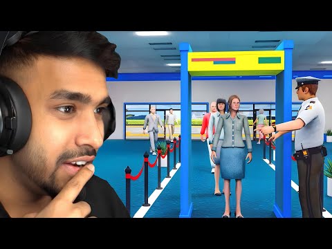 I BECAME A SECURITY GUARD AT AIRPORT | TECHNO GAMERZ