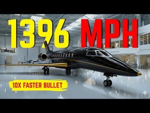 Want to Fly 10X Faster Than Bullets? Private Jets Hit 1,396 MPH!