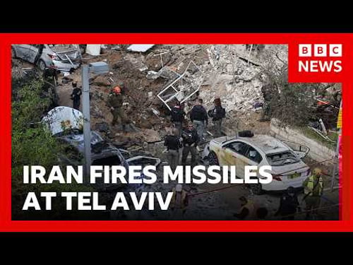 Iran strikes Israeli capital Tel Aviv as US says talks with Tehran remain 'fluid' | BBC News