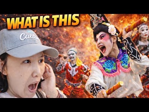 I Was NOT Ready for This Chinese Festival Dance (Yingge)