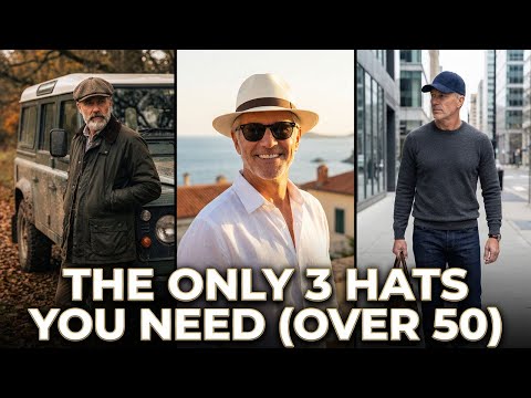 Stop Wearing These Hats! The Only 3 You Need Over 50 | Old Money Style