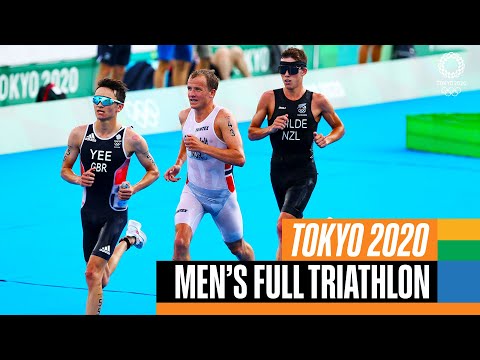 Men's FULL Triathlon πββοΈπ΄ββοΈπββοΈ | Tokyo Replays