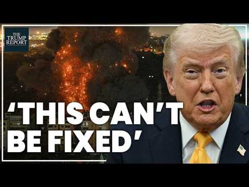 Trump made the wrong decision & there was ‘no reason for this war’ | Former US diplomat