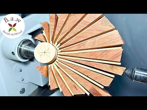 tournage sur bois - un effet de perspective incroyable !!😳