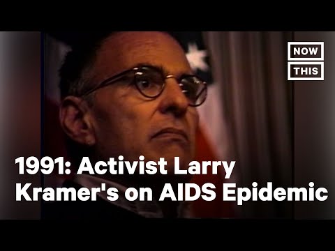 Activist Larry Kramer's 1991 Remarks on the AIDS Epidemic | NowThis