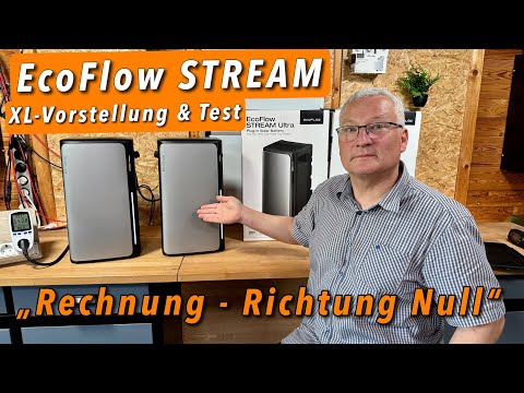 Stromrechnung runter & Geld 💶 sparen - EcoFlow STREAM Ultra AC Pro im XL-Praxis-Check
