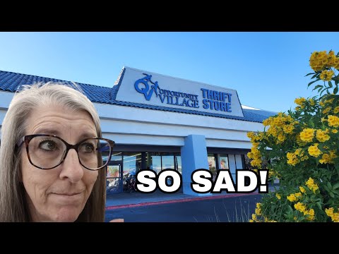 THIS FIND MADE ME SO SAD - Thrift With Me at Opportunity Village