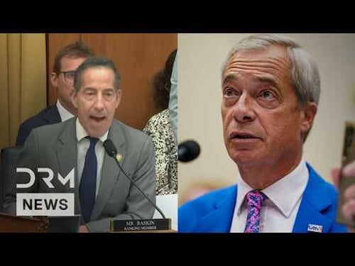 HEATED DEBATE: Rep. Jamie Raskin DESTROYS Nigel Farage in Explosive Capitol Hill Clash | AC1G
