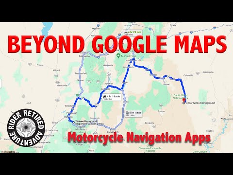 Motorcycle Route Planning Apps