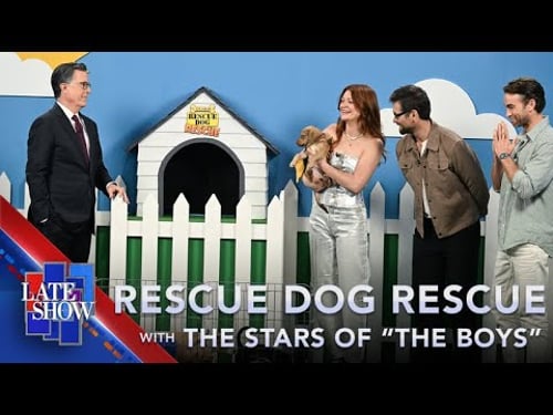 Rescue Dog Rescue with Chace Crawford, Antony Starr, Colby Minifie and Seth Meyers