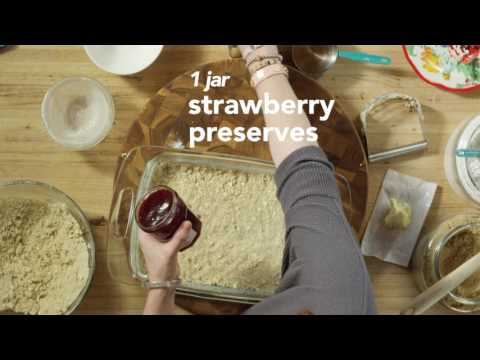 Strawberry Oatmeal Bars