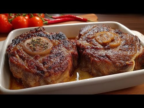 So ein Fleisch aus dem Ofen hat meine Familie zum ersten Mal probiert – ein leckeres Abendessen!