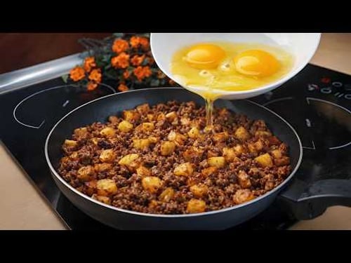 Better Than Pizza! This Hearty Potato and Ground Beef Skillet Will Surprise You