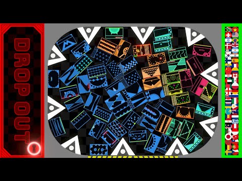 Stage Lottery #1 - 50 Countries | Marble Race in Unity