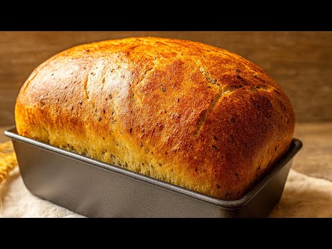 "Puffy homemade bread with a crispy, golden crust❗️The result will surprise you ❗️ "