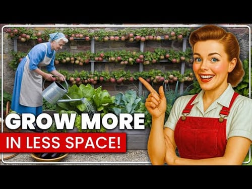50 Ways Your Grandma Grew MORE Food In LESS Space