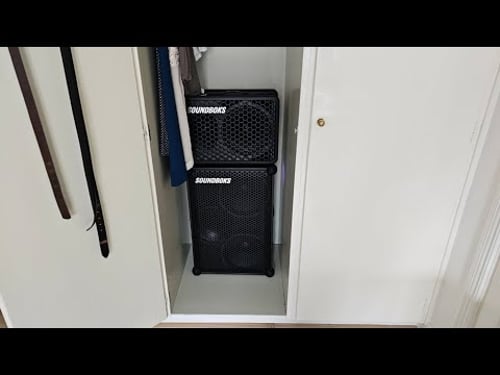 Soundboks 3 & Go = Bass In The Closet