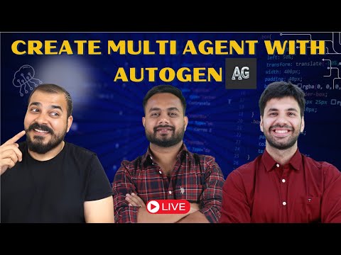 Create MultiAgent with Autogen | AGENTIC AI