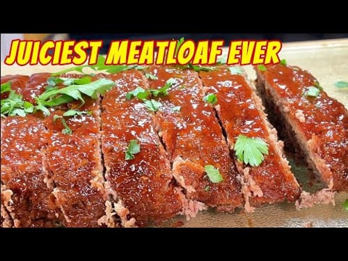 Fail-Proof Homemade Juicy Meatloaf (No More Dry Meatloaf!)