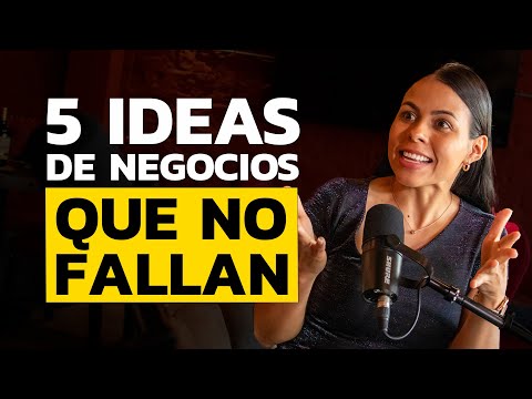 5 NEGOCIOS RENTABLES QUE NO FALLAN 😱¡CON POCO DINERO!
