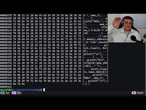Coding Hexdump in C from Scratch