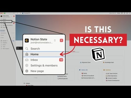 The New Notion Home Feature vs My PersonalOS