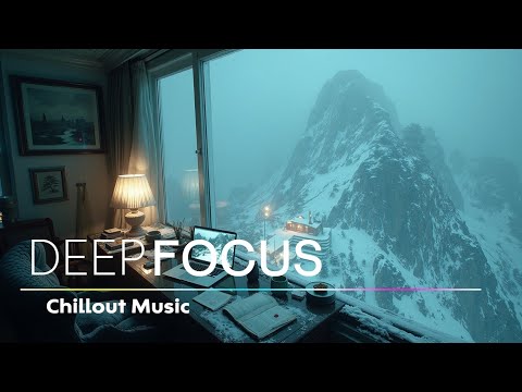 Work Music - Snowy Peaks Concentration | Alpha Waves for Deep Focus and Calm