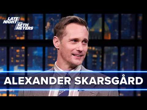 Alexander Skarsgård's Dad Wanted to Play a Human-Sized Condom on SNL