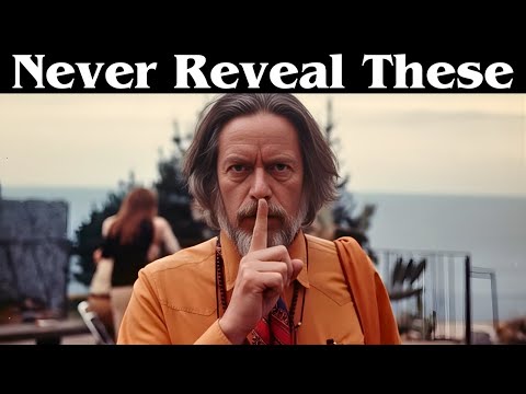 Spiritually Awake Souls Never Reveal These 5 Things to Anyone - Alan Watts