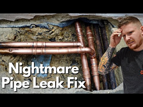 Fixing a Leak Under a Concrete Floor The Easy Way | Emergency Plumbing Guide