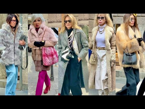 FEBRUARY 2026 🛍️MILANESE FASHIONISTAS ON STREET STYLE & SHOPPING WALK. PINK SPRING TREND #vanityfair