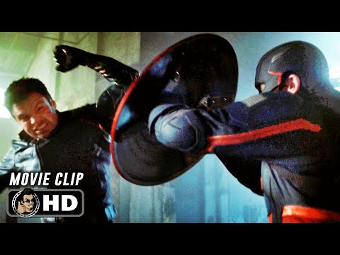 Bucky Destroys US Agent Scene | THE FALCON AND THE WINTER SOLDIER (2021) Movie CLIP HD