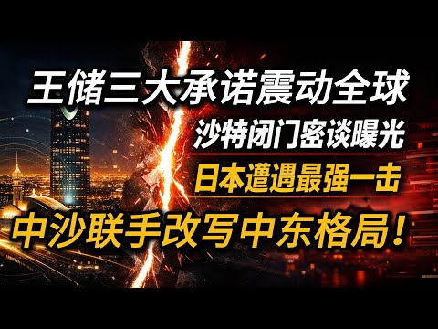利雅得闭门会谈曝光!沙特王储当着王毅的面,给了日本最狠一击!