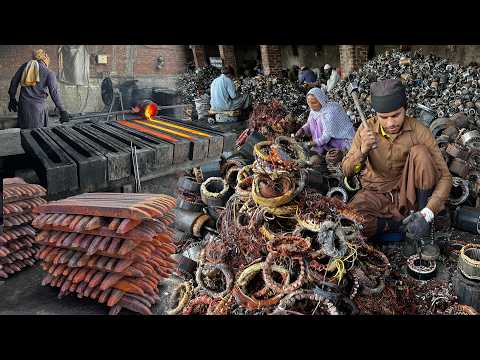 Amazing Extraction Process of HIGH-VALUE Copper from SCRAP Motors is Easier