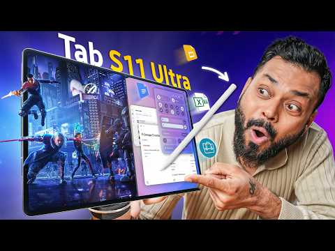 Samsung Galaxy Tab S11 Ultra Unboxing & First Look ⚡ More Than A Tablet..