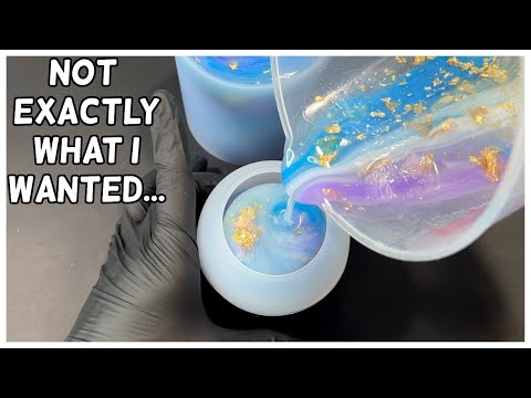 SUCCESS or FAIL? YOU Decide! | Trying A Different Way to Pour RESIN for a Dirty Pour #ResinDirtyPour