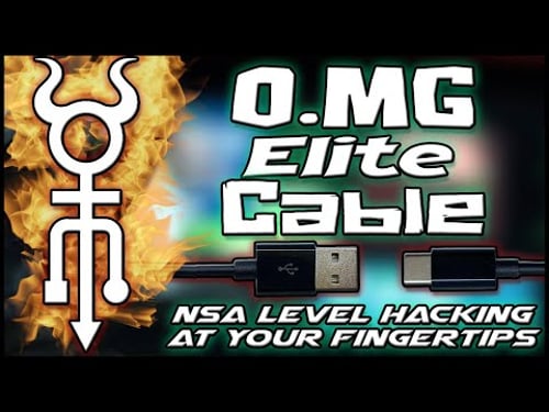 O.MG Elite Cable : The USB Cable That's More Dangerous than Flipper Zero? Easy Beginner's Guide!