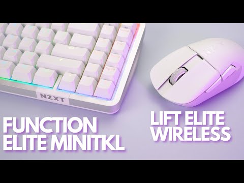 磁軸 x 燈海 x 設計感 NZXT Function Elite MiniTKL / Lift Elite Wireless 開箱分享